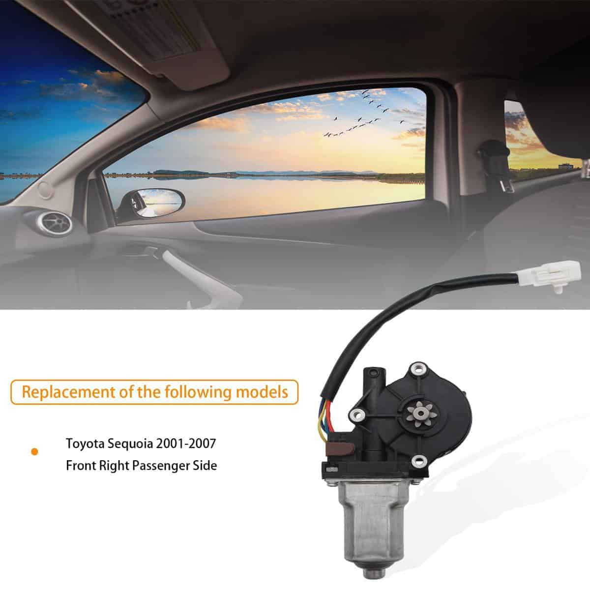 Motor del Levantavidrios Compatible con Toyota Sequoia - Imagen 3