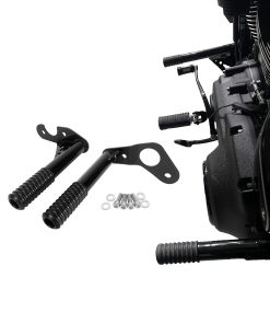 Soporte de barra antichoques para reposapiés de pasajero