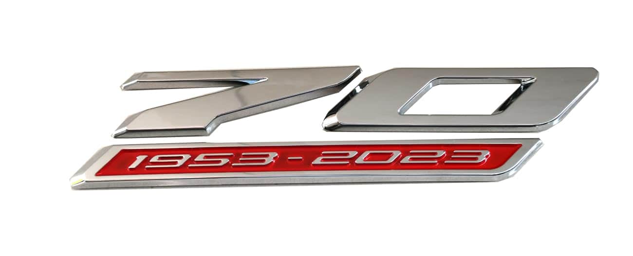 2pcs 70th Anniversary Side Emblem 3D Badges de Reposición - Imagen 4