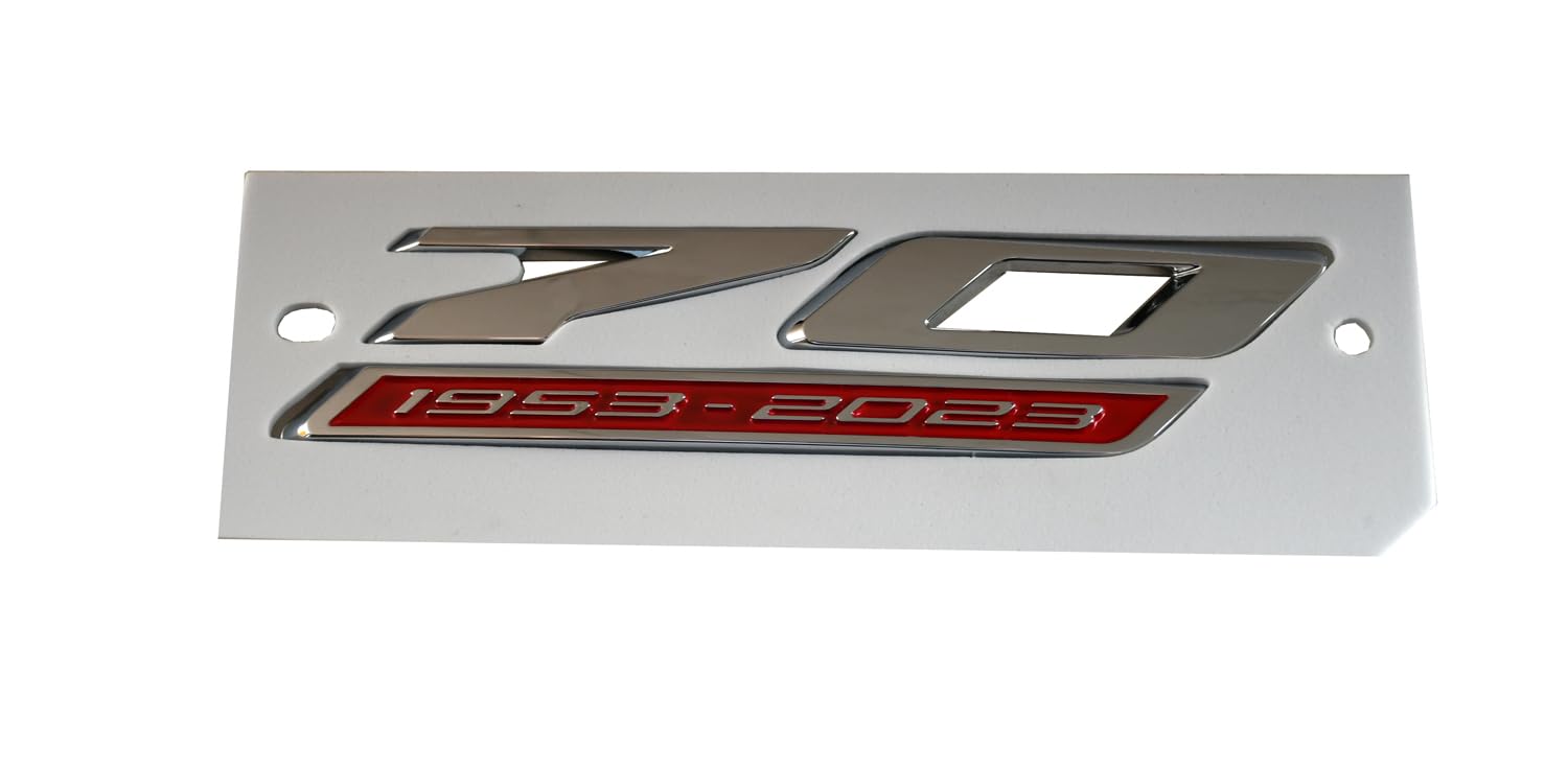 2pcs 70th Anniversary Side Emblem 3D Badges de Reposición - Imagen 7