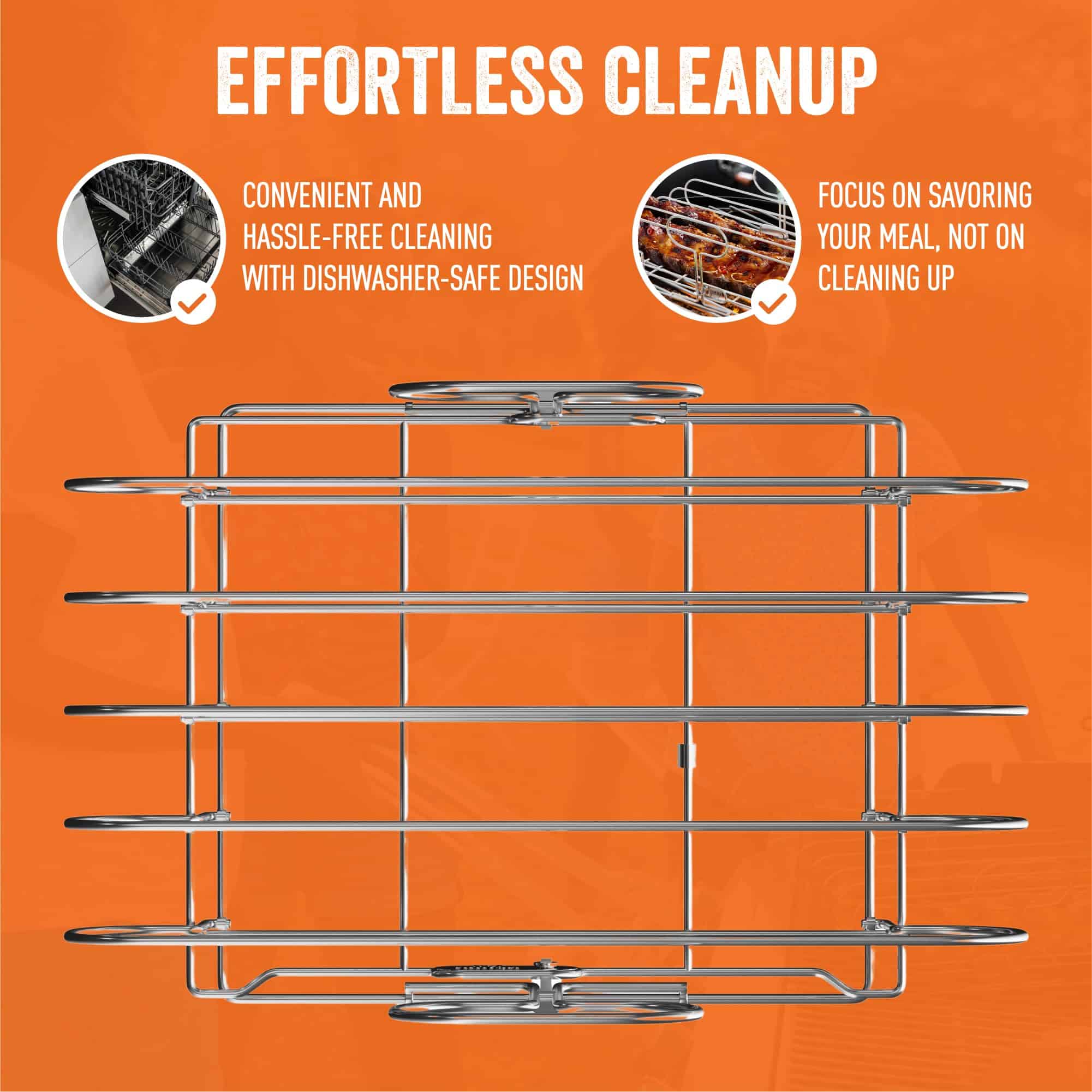 Racks para Costillas Yukon Glory para Asar y Ahumar | - Imagen 7