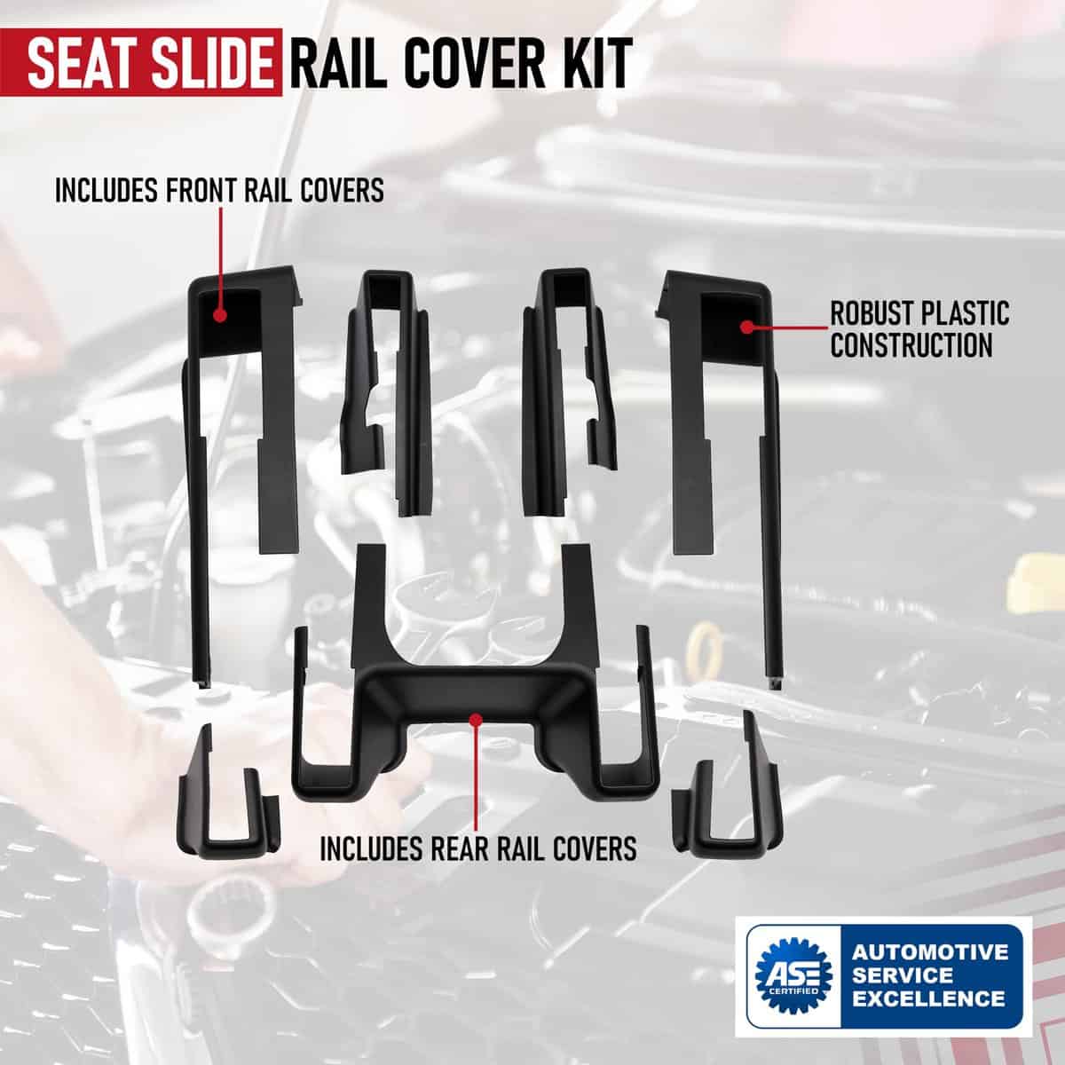 Conjunto de 7 cubiertas de almohadilla deslizante de - Imagen 4