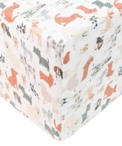 Sábanas de Cuna de Punto Premium Copper Pearl: -Rufus