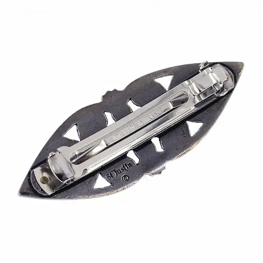 GaelSong Slide para cabello de peltre sólido con pasador de - Imagen 6