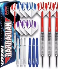 Dardos Winmau Barbarian Pro 22 g Estilo Profesional de