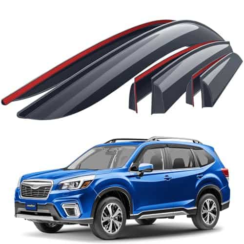 Deflectores de ventana irrompibles Goodyear -Premium Smoke