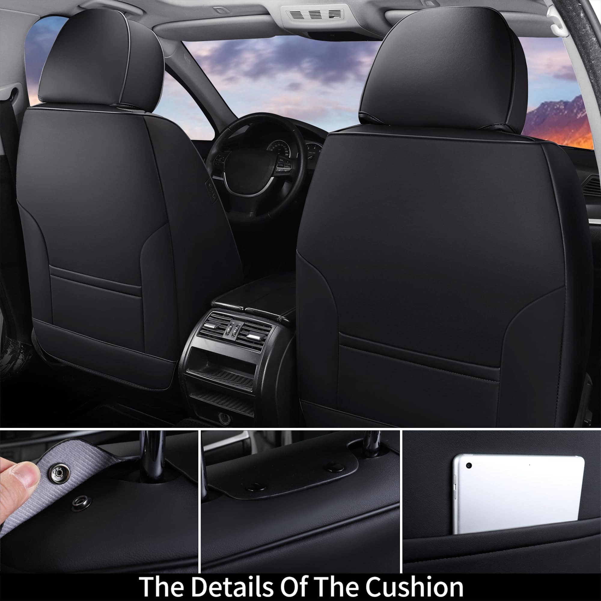 Cubiertas de Asiento para Automóvil, Juego Completo de 5 - Imagen 4