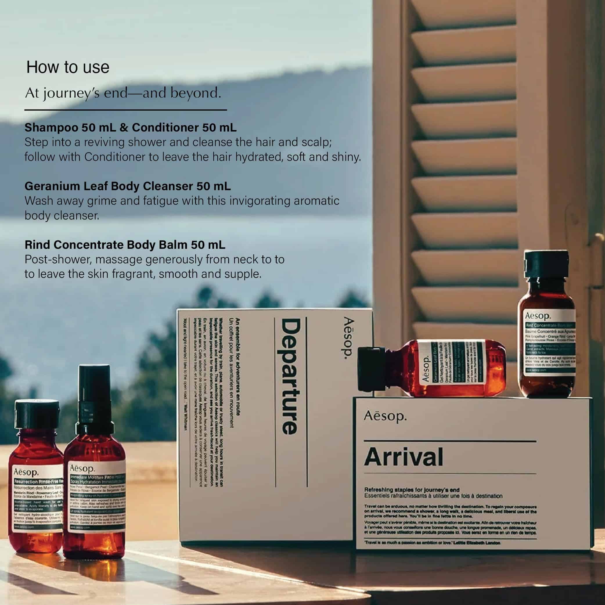 Set de Viaje de Llegada de Aesop | Productos Esenciales - Imagen 3