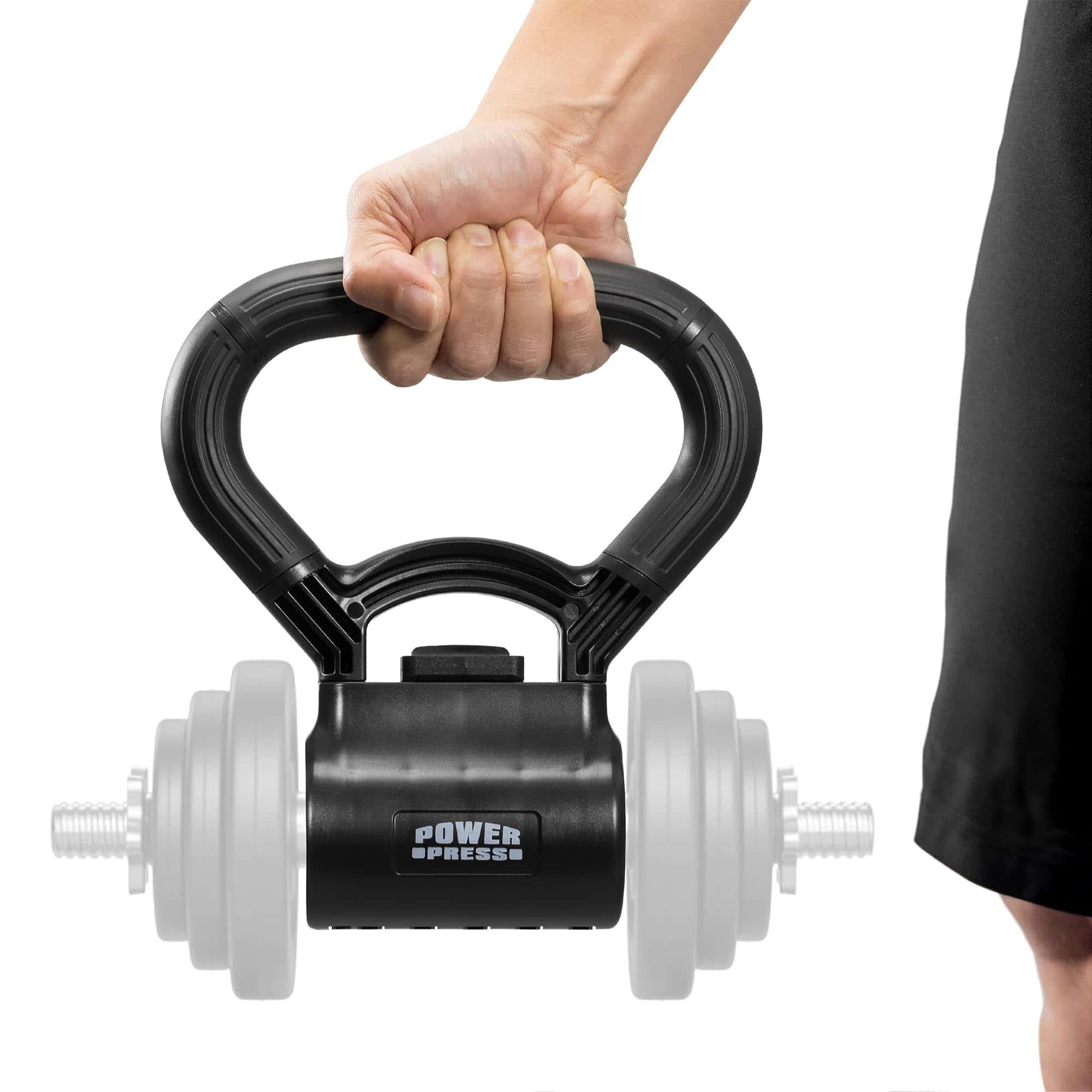 Mango PowerPress Kettlebell - Convertidor para Dumbbell a