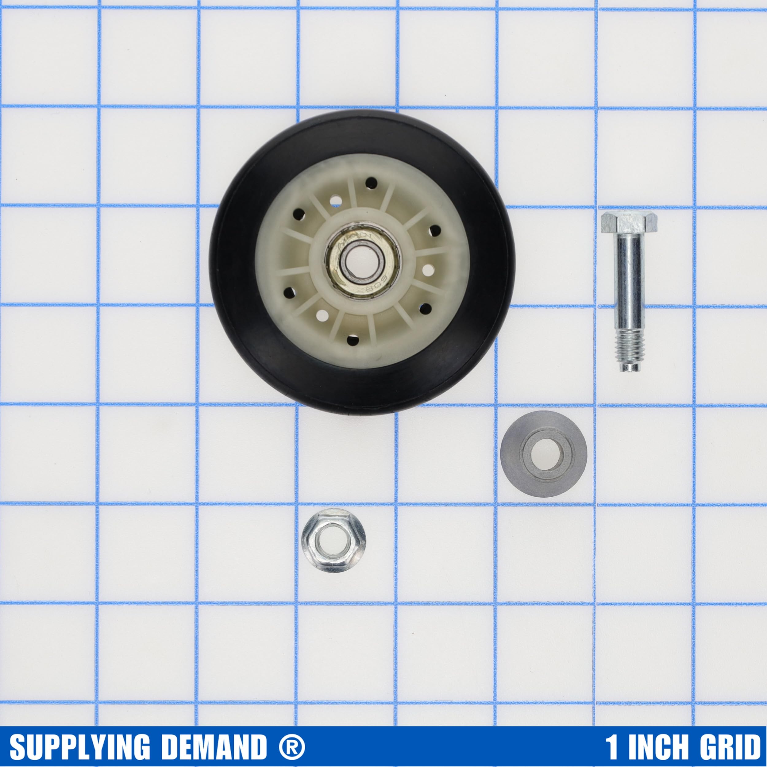 Ensamblaje de rodillo de soporte de tambor para secadora de - Imagen 3