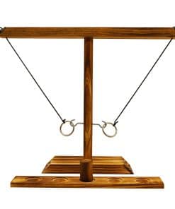 Juego de Anillo con Gancho YOMCH, Juego de Madera Divertido