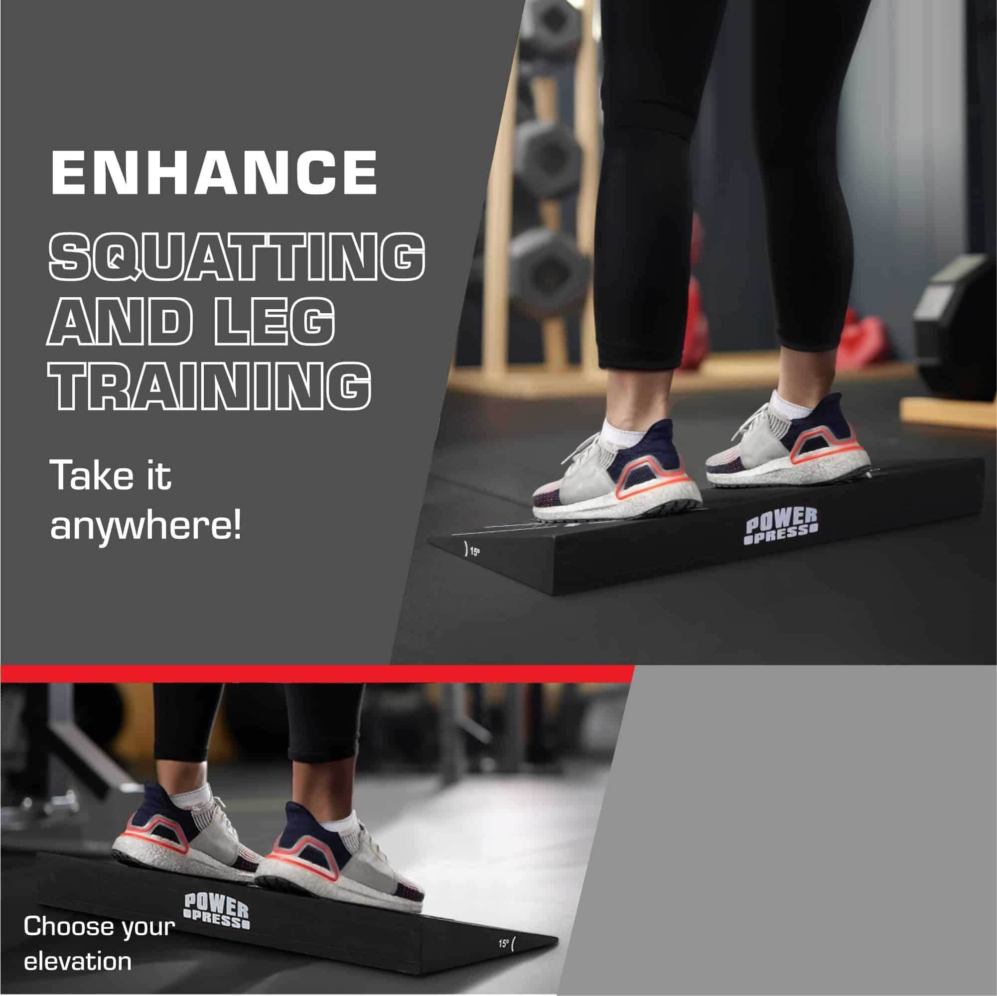 Bloque de Cuña Power Press Squat - Cuñas de Levantamiento - Imagen 7