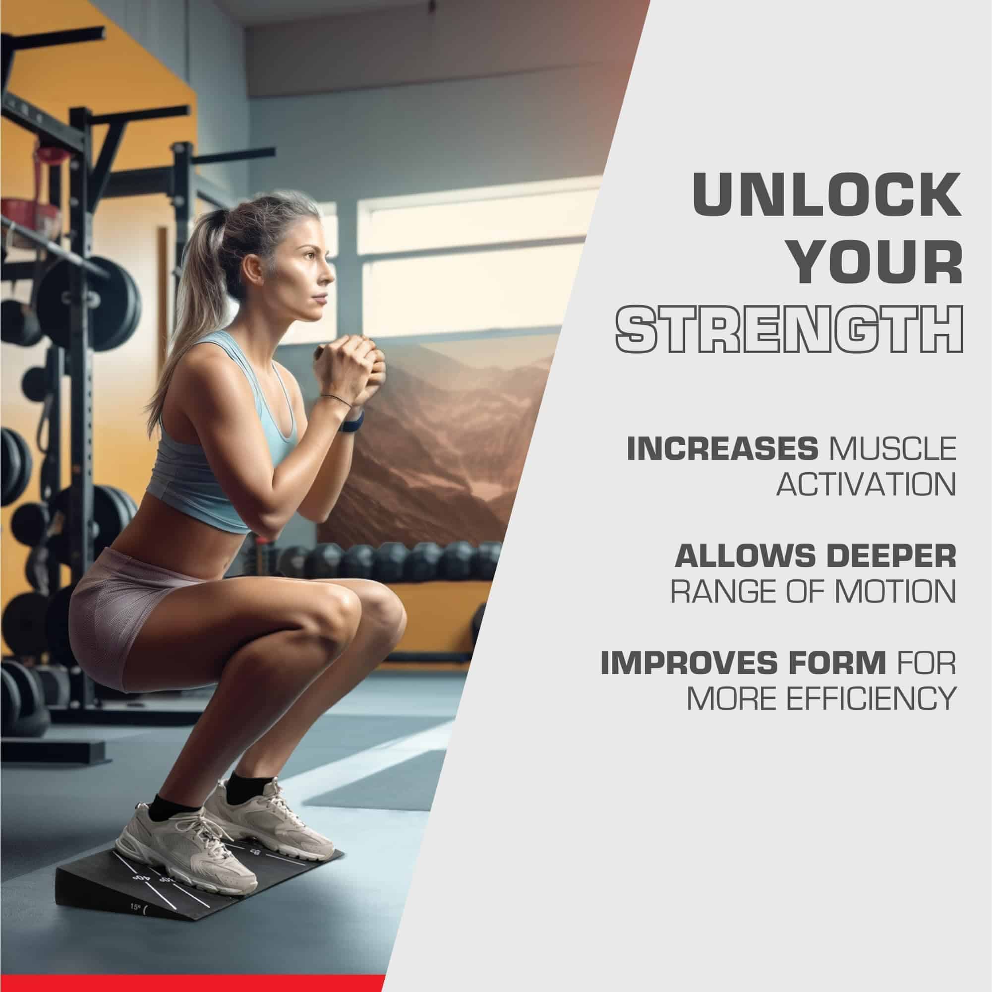 Bloque de Cuña Power Press Squat - Cuñas de Levantamiento - Imagen 6