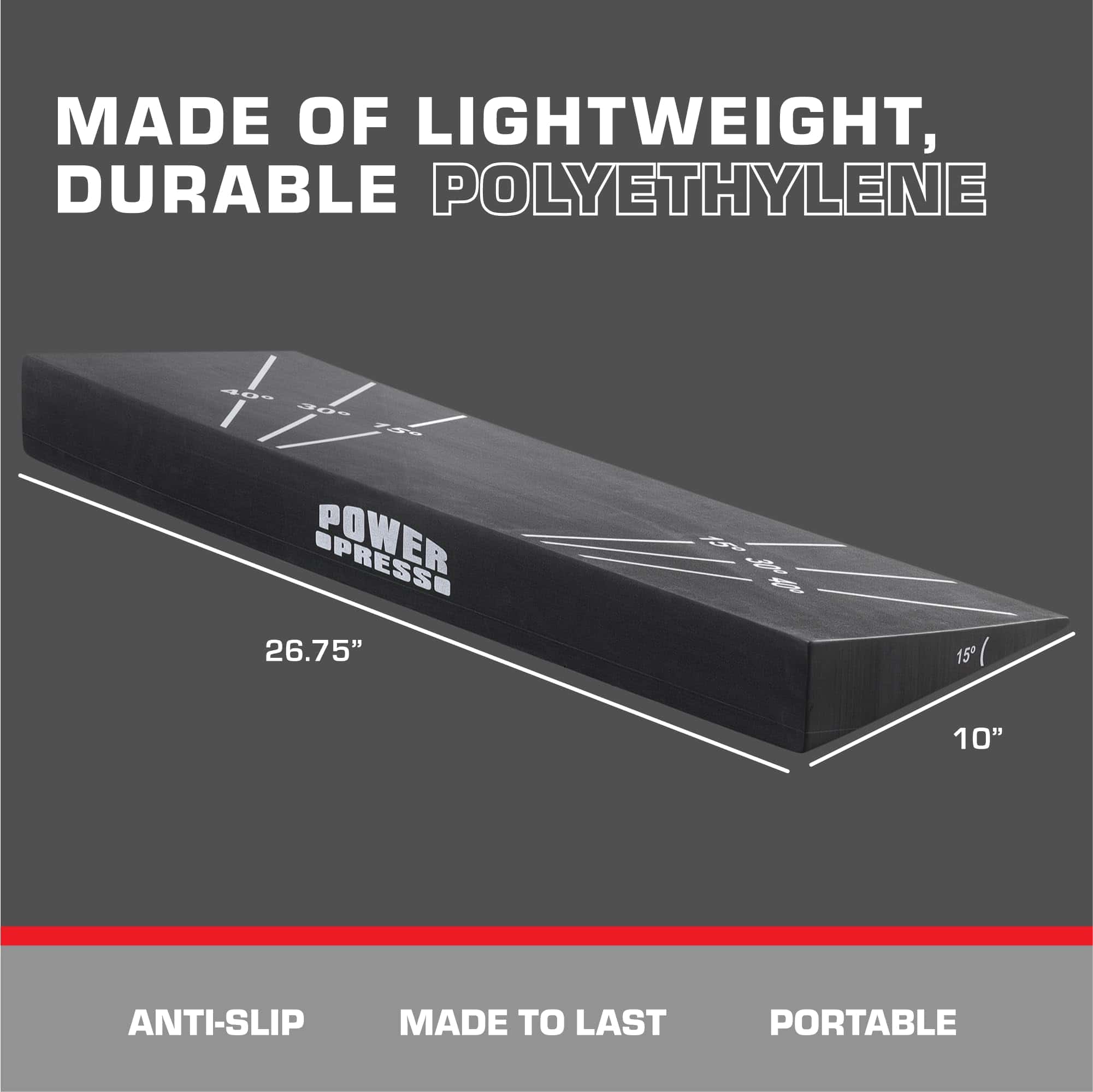 Bloque de Cuña Power Press Squat - Cuñas de Levantamiento - Imagen 3