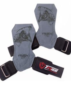 Correas de muñeca para levantamiento de pesas -gris