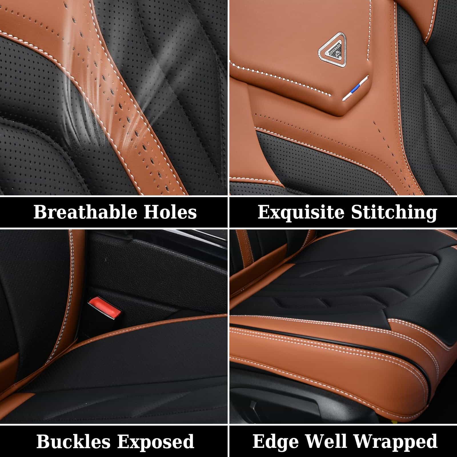 Cubierta de asiento Coverado, Juego completo de fundas para - Imagen 10