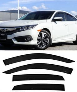 Visera de Ventana Lateral Deebior 94682 Deflector de Viento