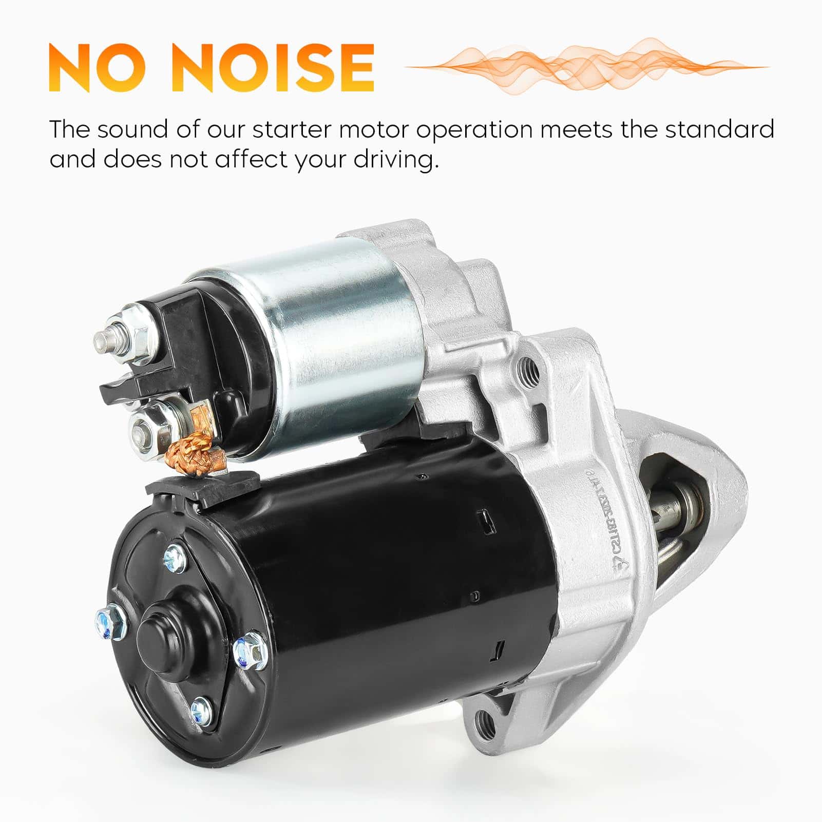 Arrancador para Mercedes-Benz C230 2003-2005 1.8L, C250 - Imagen 4