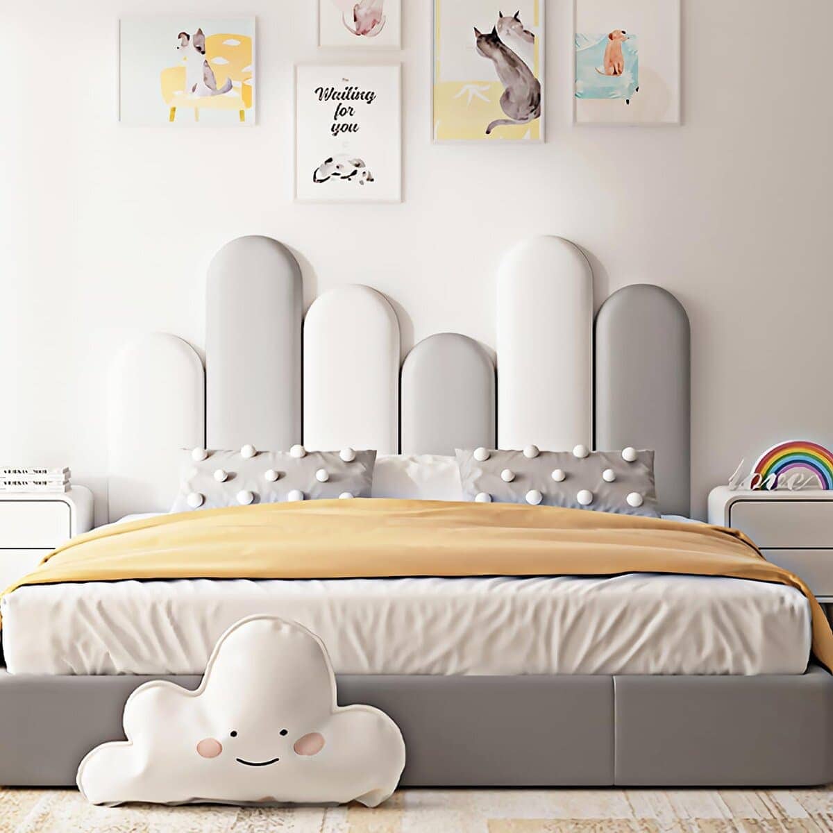 Panel de Pared de Protección Infantil para Niños con - Imagen 5