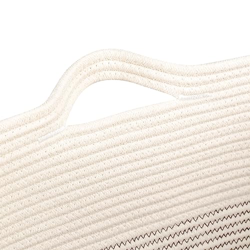 Cestas de Almacenamiento Laughbird para -Blanco/Línea Negra - Imagen 9