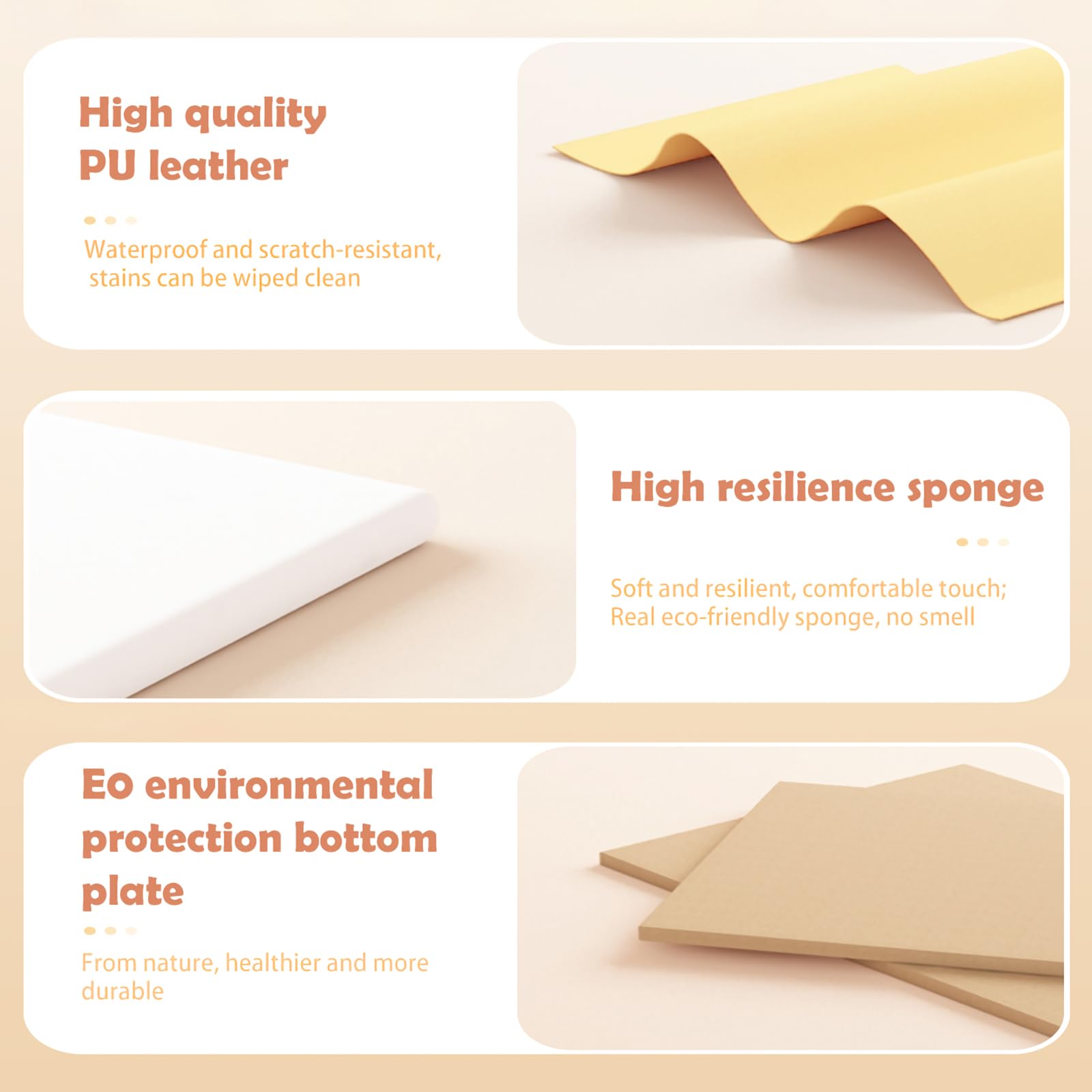 Acolchado de Pared para Niños con Autismo, 4 Paneles de - Imagen 9