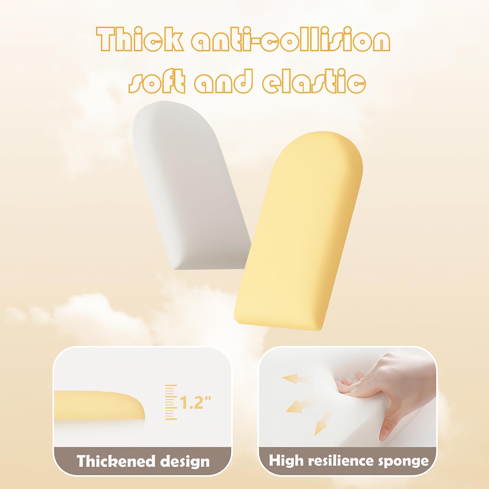 Acolchado de Pared para Niños con Autismo, 4 Paneles de - Imagen 8