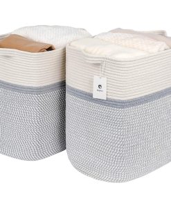 Canastas de Almacenamiento Laughbird para Ropa, Cesta de