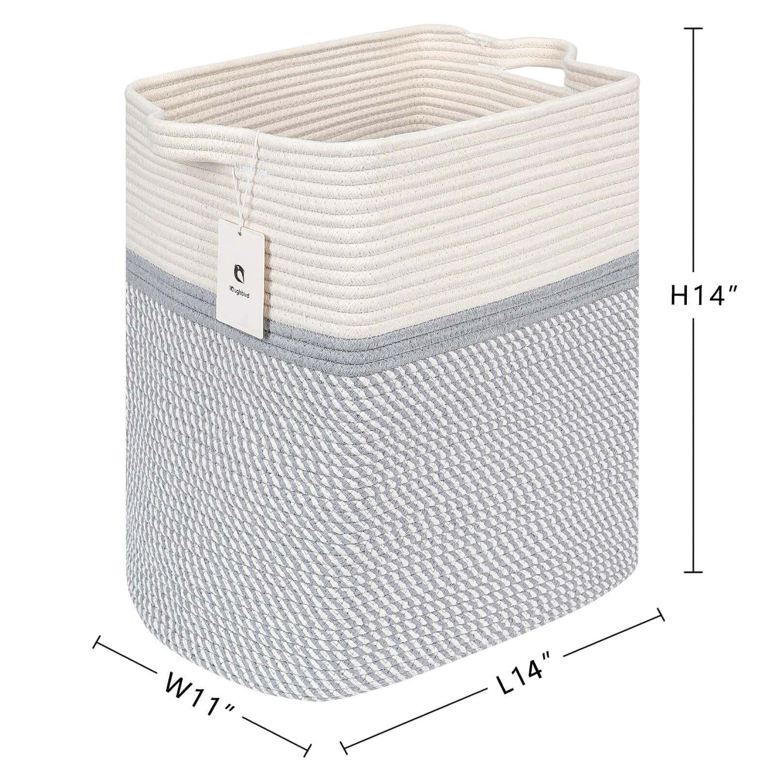 Canastas de Almacenamiento Laughbird para Ropa, Cesta de - Imagen 8
