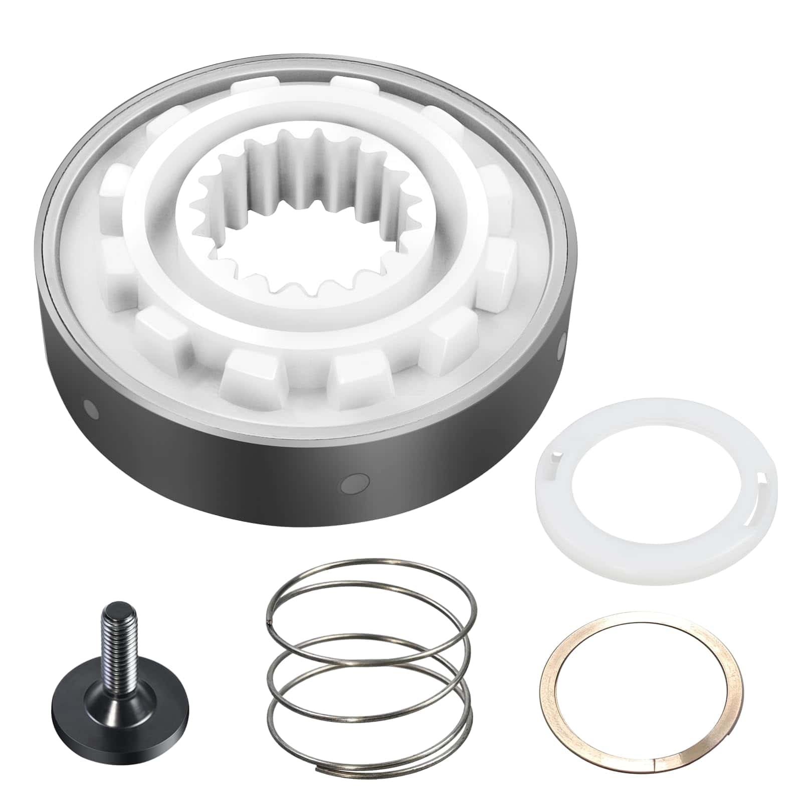 Kit de embrague mejorado W10734521 compatible con lavadoras