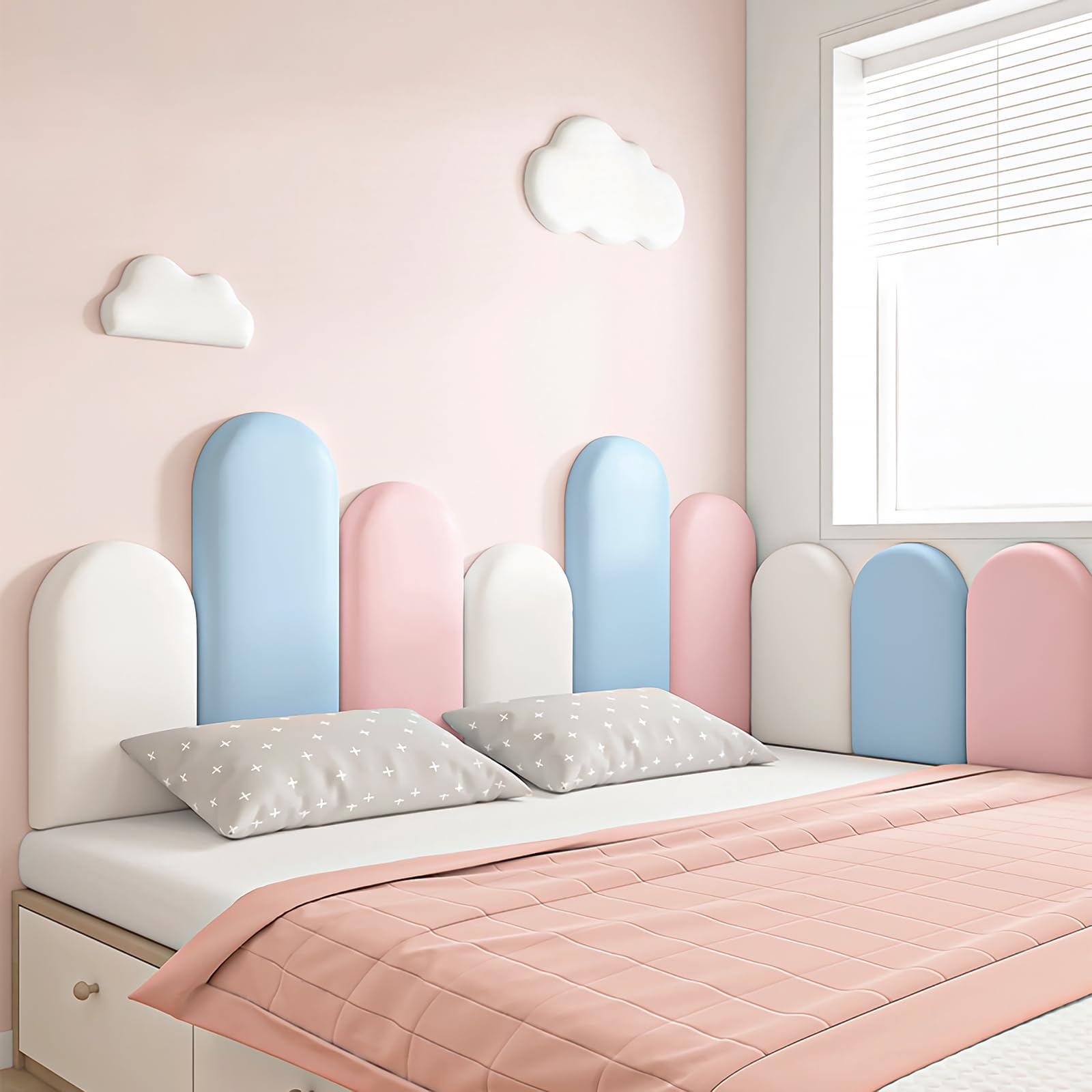 Acolchado de Pared para Niños con Autismo, 4 Paneles de - Imagen 6