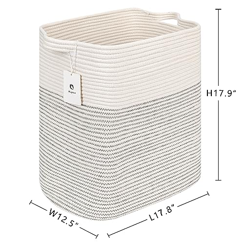 Cestas de Almacenamiento Laughbird para -Blanco/Línea Negra - Imagen 10