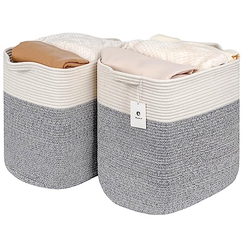 Canastas de Almacenamiento Laughbird para Ropa Cesta de