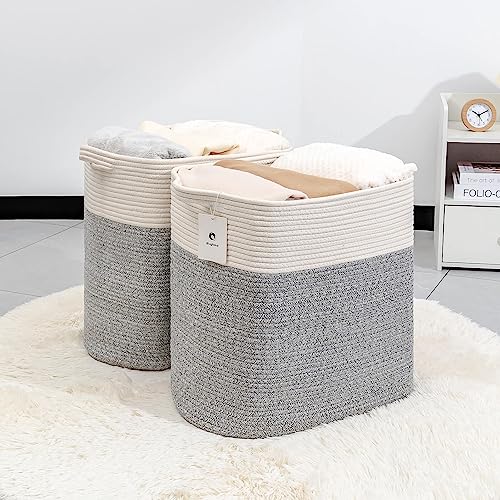 Canastas de Almacenamiento Laughbird para Ropa Cesta de - Imagen 4