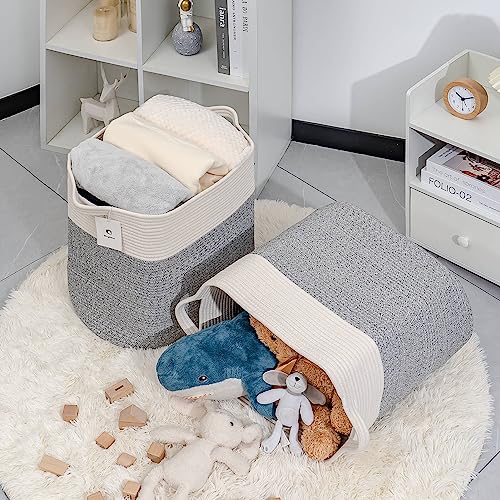 Canastas de Almacenamiento Laughbird para Ropa Cesta de - Imagen 6