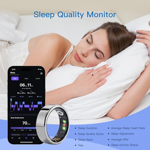 Anillo Inteligente Rastreador de Salud, Monitor de Fitness - Imagen 3