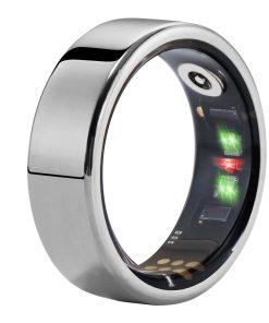 AMOVAN Smart Ring Health Tracker, -Plata