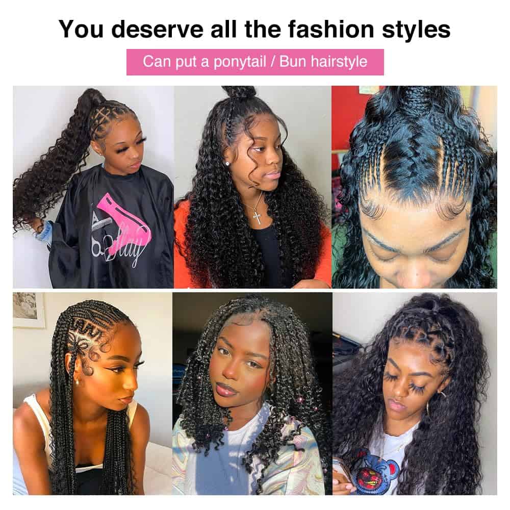 Cabello Rizado a Granel de Niawigs para Trenzar Cabello - Imagen 6