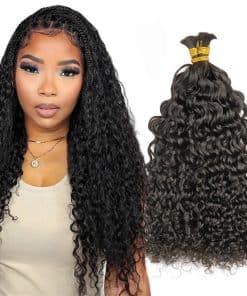 Cabello Rizado a Granel de Niawigs para Trenzar Cabello