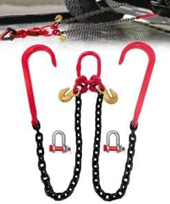 Cadena de remolque en V con eslabón de cadena de transporte