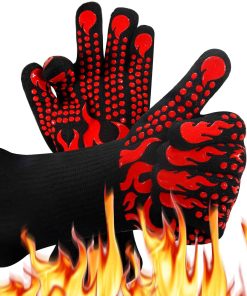 Guantes BBQ - Ideales para parrilla al aire libre - Guantes
