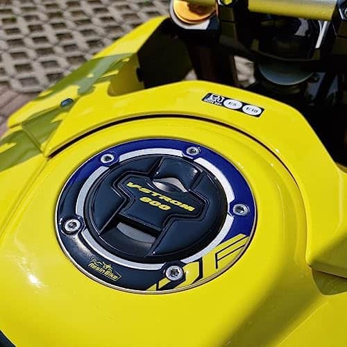 Calcomanías 3D para Moto Resin Bike -Amarillo