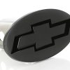 Cubierta de remolque grabada con el emblema de Chevy Bowtie