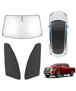 Karltys 3PCS Protector de Parasol para parabrisas para