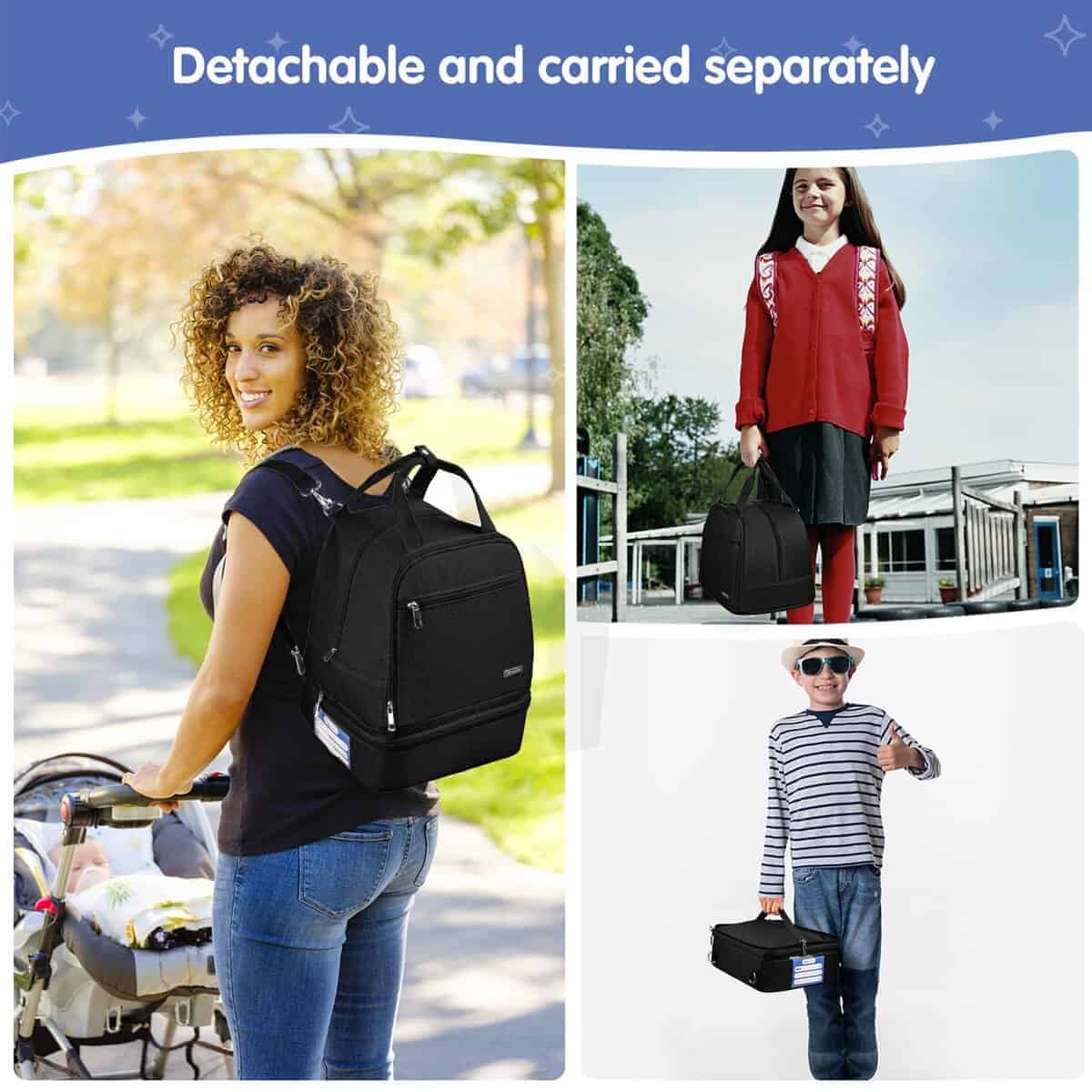 DERJUNSTAR Mochila de bomba de mama mejorada para Spectra - Imagen 8