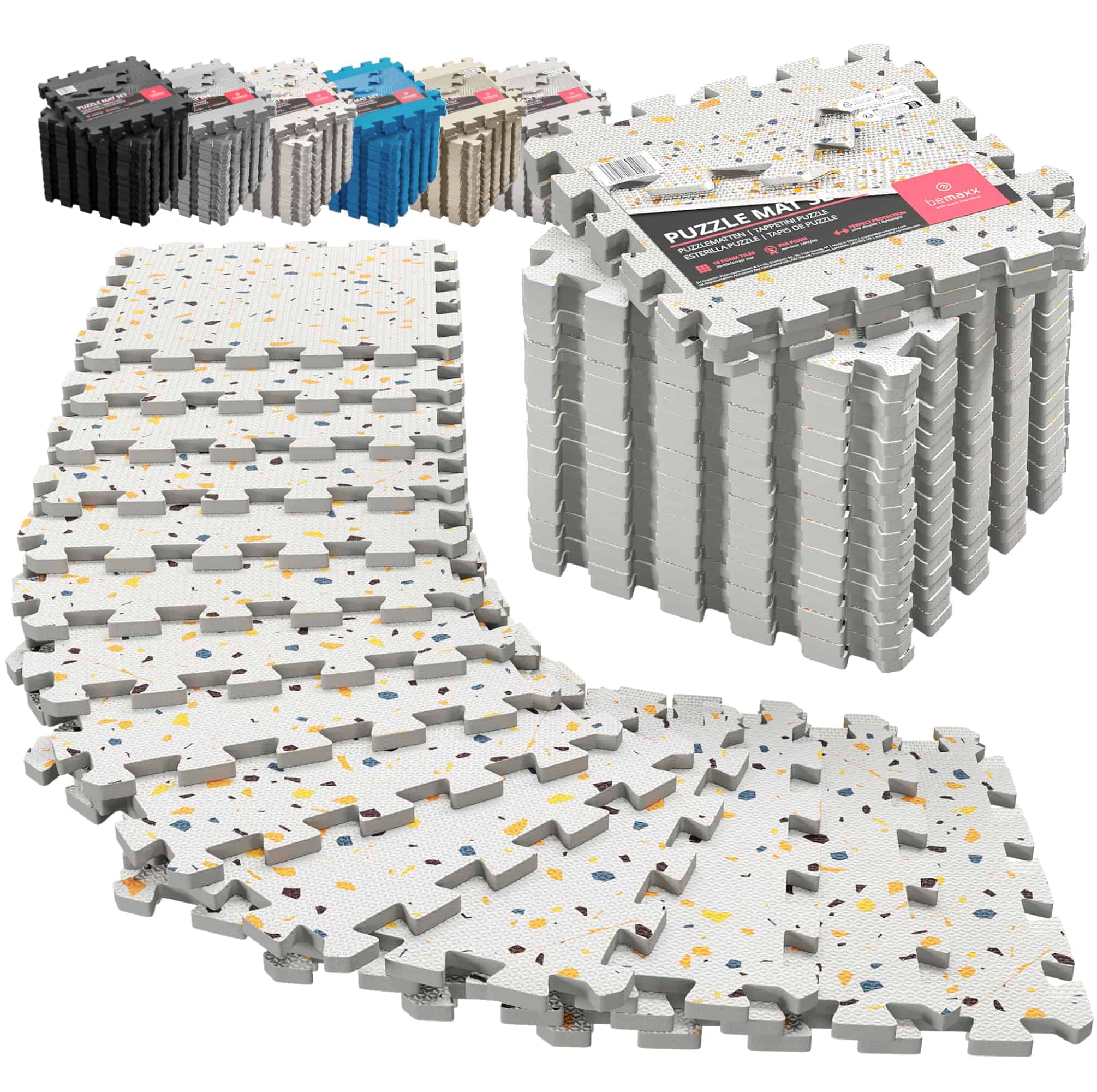 Set de Pisos para Gimnasio - Tapete de Espuma Suave Eva