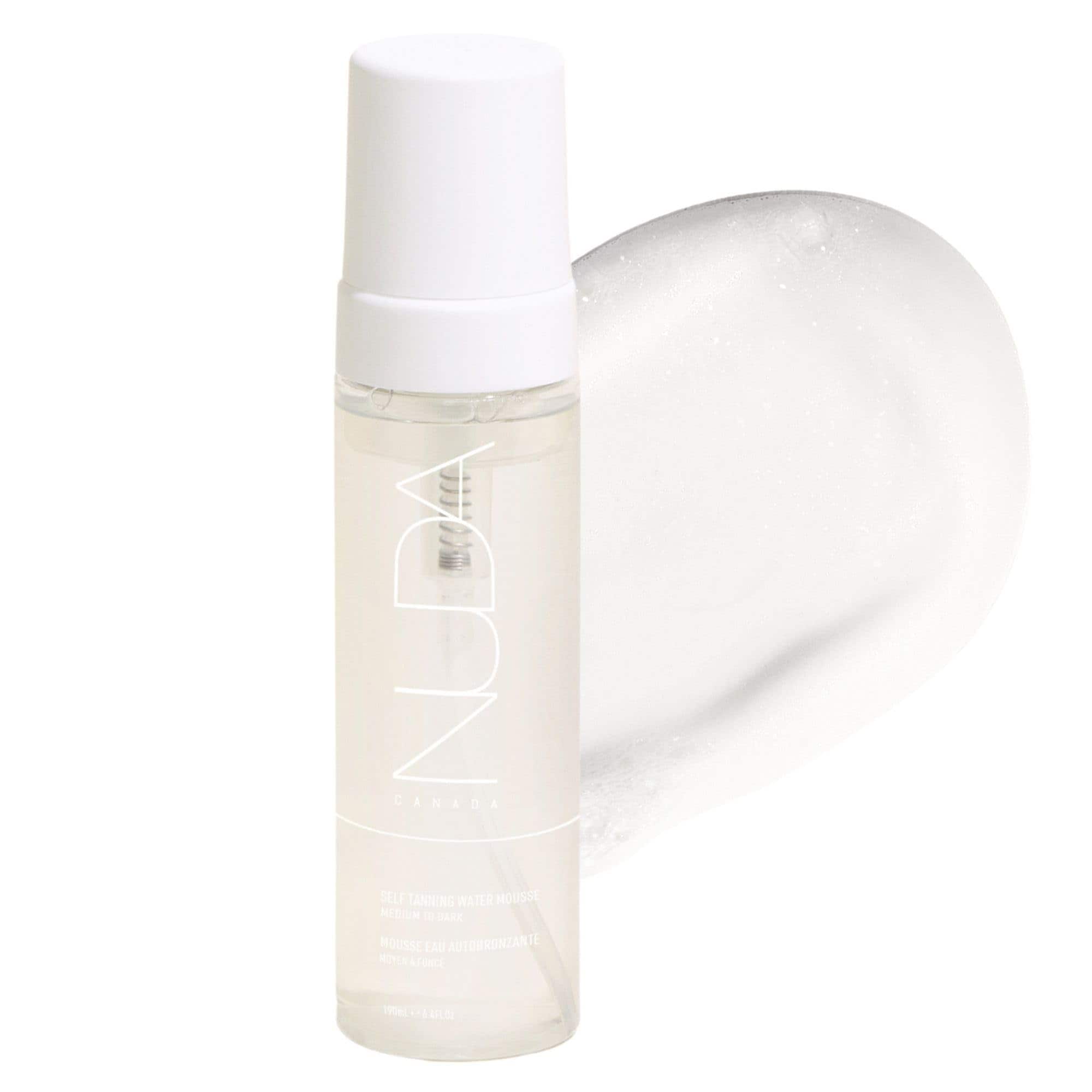 Nuda Self Tanning Water Mousse - Mediano a Oscuro |