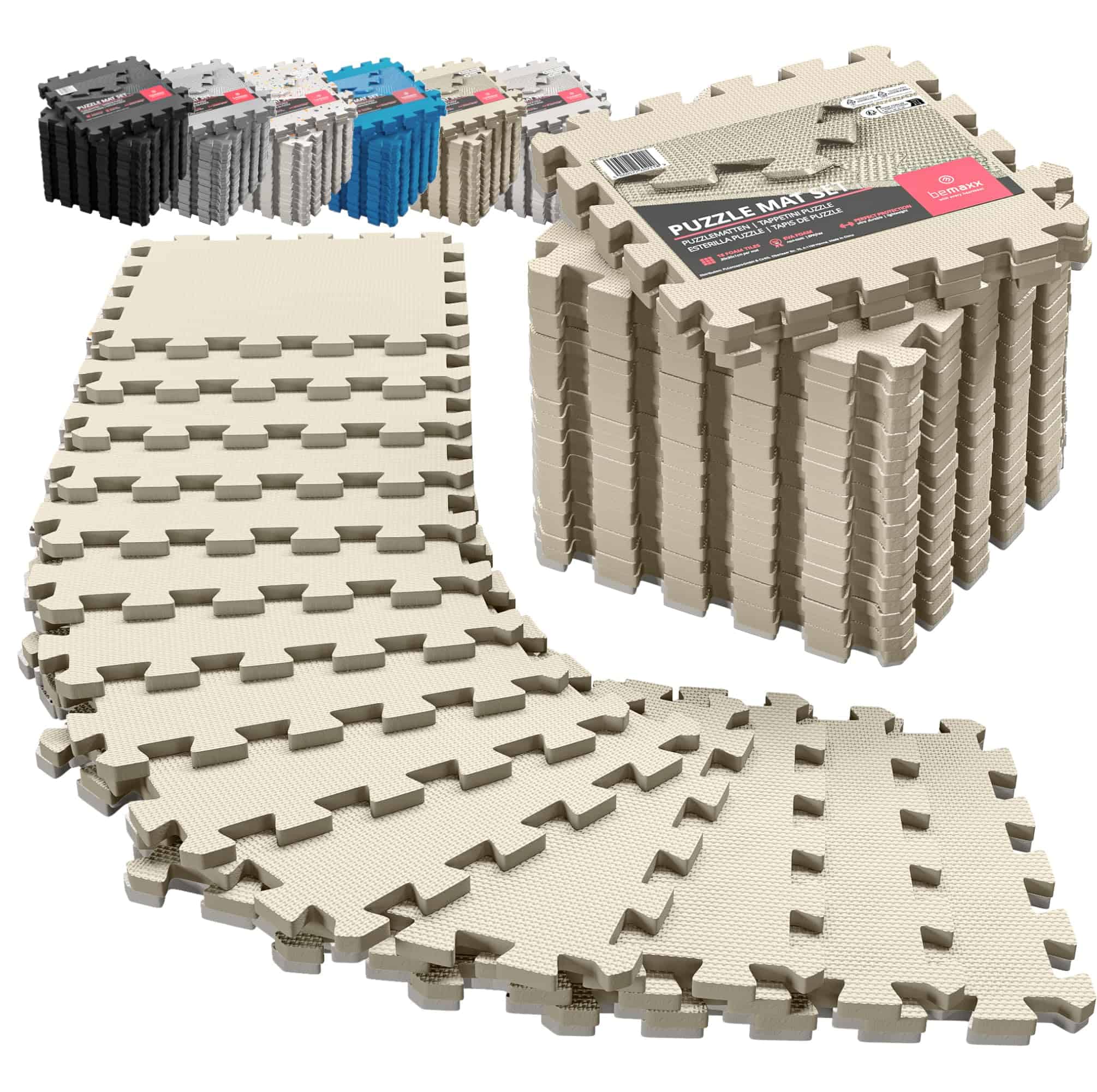 Set de Pisos de Gimnasio - Tapete de Espuma Suave de EVA