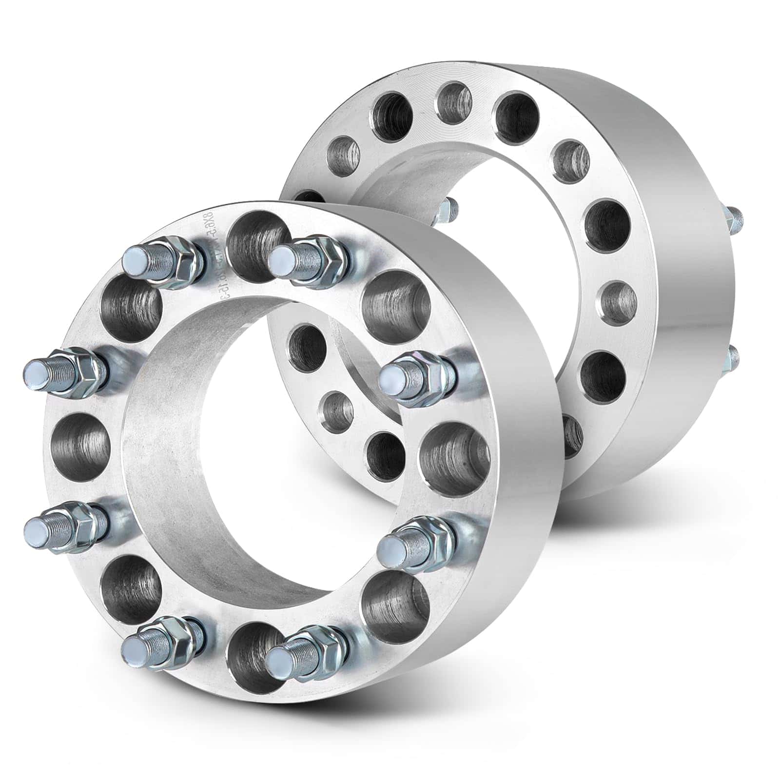 SCITOO 2Pcs 8x6.5 Separadores de Rueda de 3 pulgadas Paso