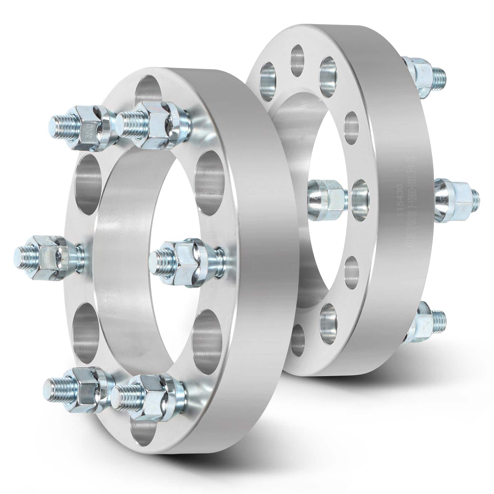 SCITOO 2Pcs Separadores de rueda de 1.25 pulgadas 6x5.5
