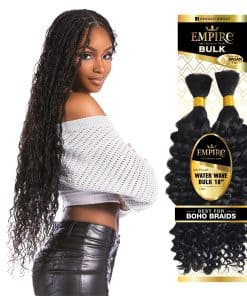 Trenzas de cabello humano Sensationnel Empire bulk braiding